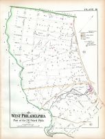 Plate 016, Philadelphia 1886 West - Wards 24 and 27